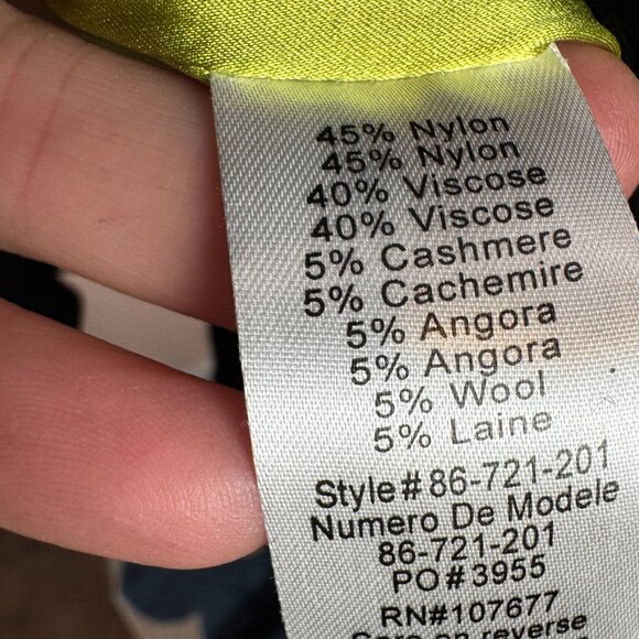 Alice and Olivia Short Sleeve Cashmere Blend Sweater Jacket in Grey - Size Small - Picture 4 of 7